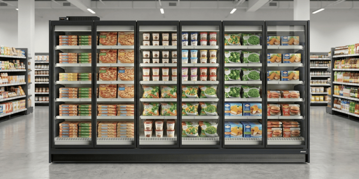 Anima&ccedil;&atilde;o de murais refrigerados e para congelados FUTURO 2