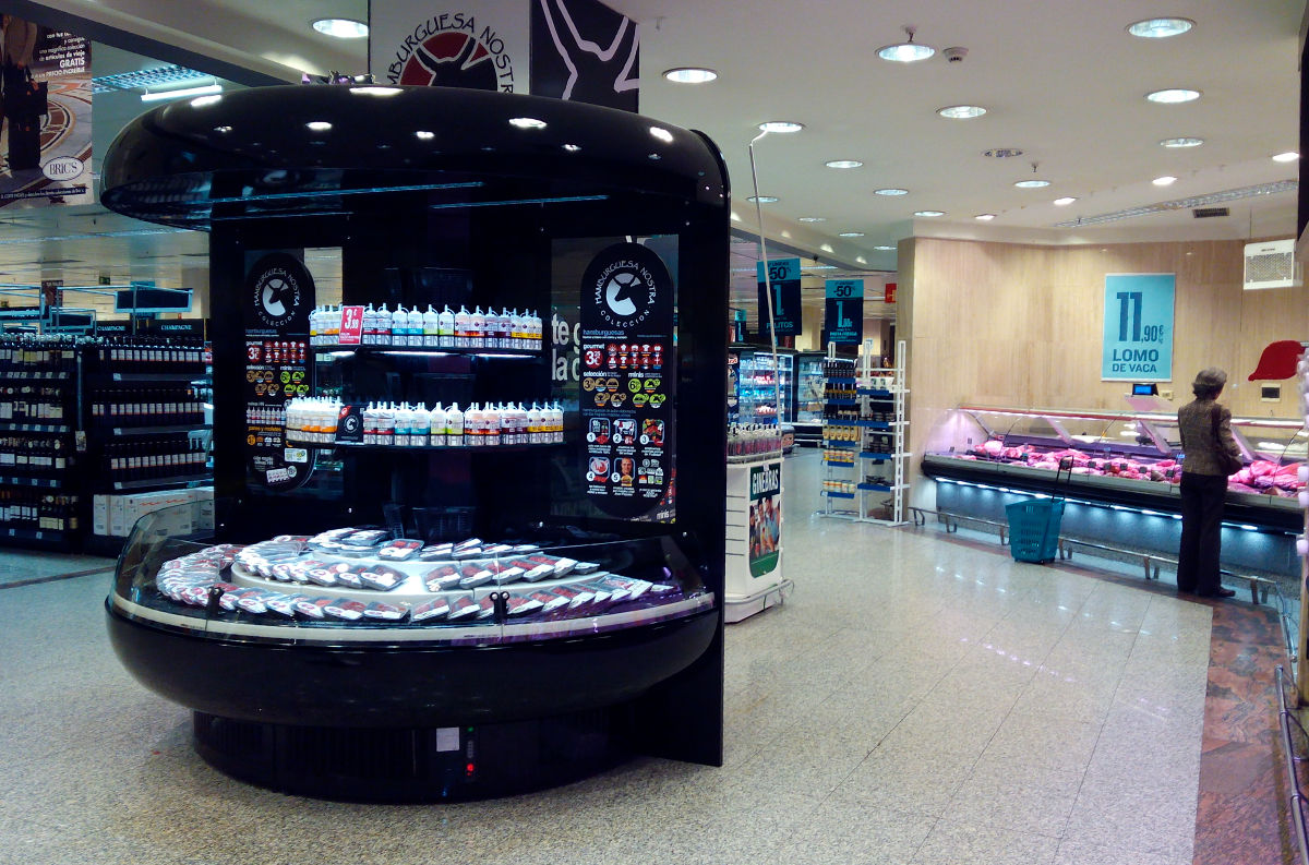 180º VERTICAL MERCHANDISER
