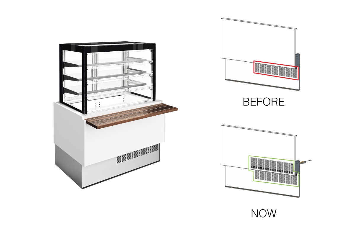 FRESCO DISPLAY COUNTERS LINE