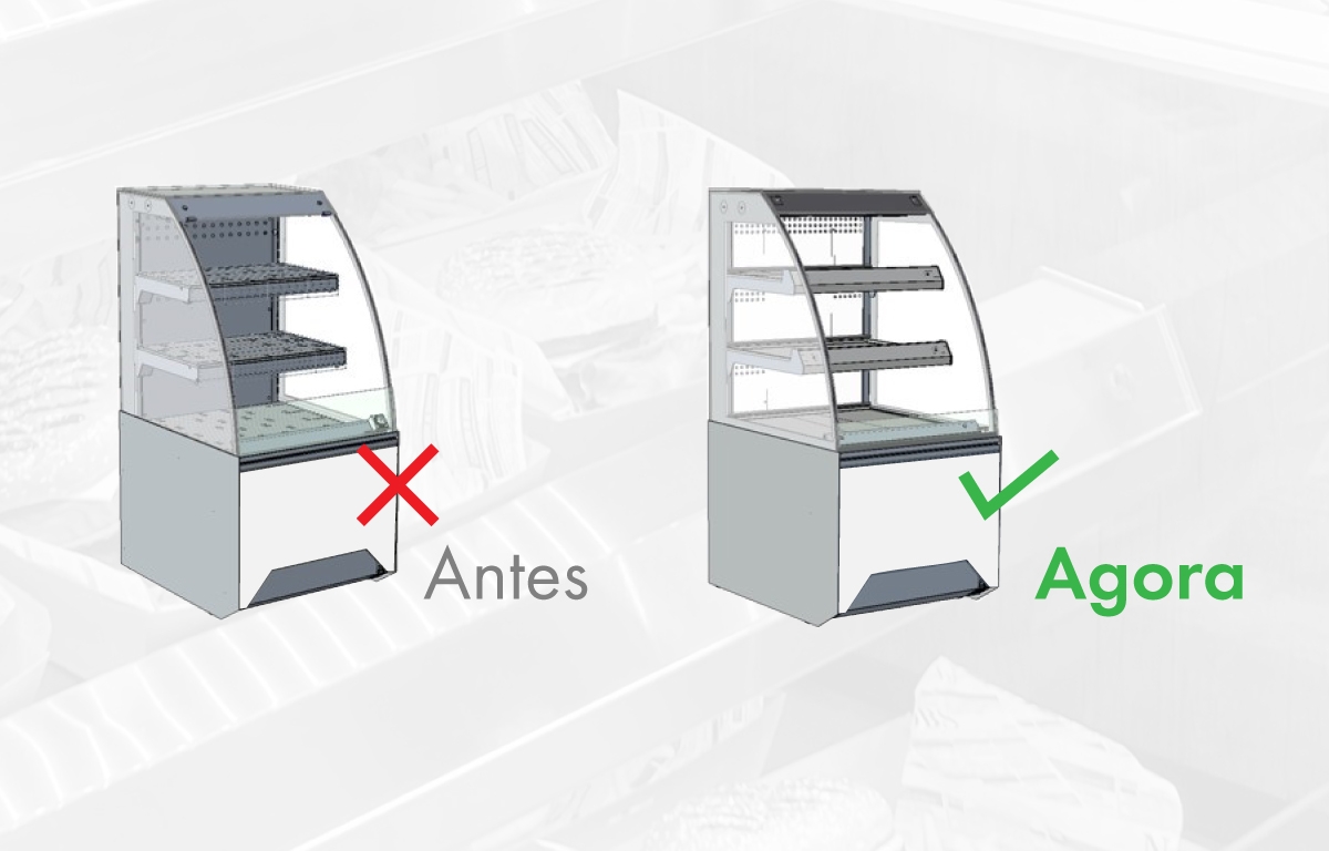 Semiverticais aquecidos VISTA