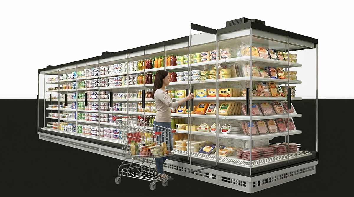 Mural refrigerado topo panor&acirc;mico FUTURO 2 visibilidade 180 graus