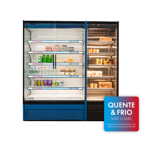 Expositor Quente e Frio FUTURO 2 DT